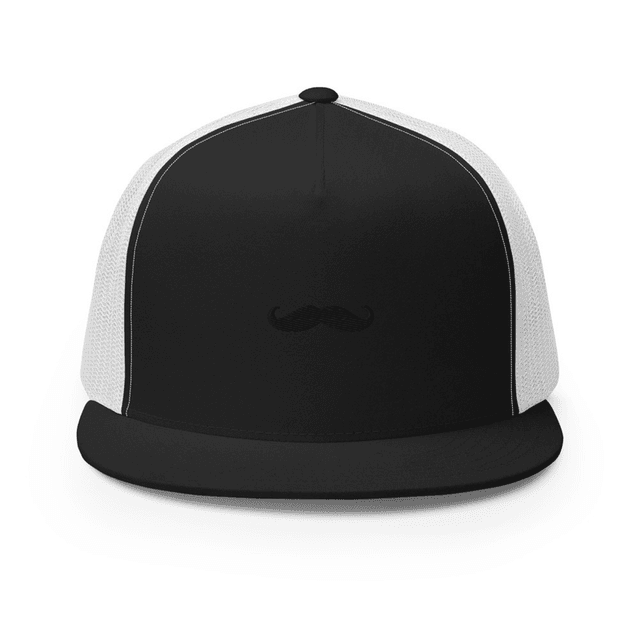 Trucker Cap / Black/ White