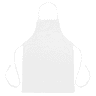 Embroidered Apron / White